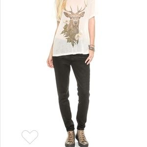 Wildfox nwt marissa slouchy skinny pant